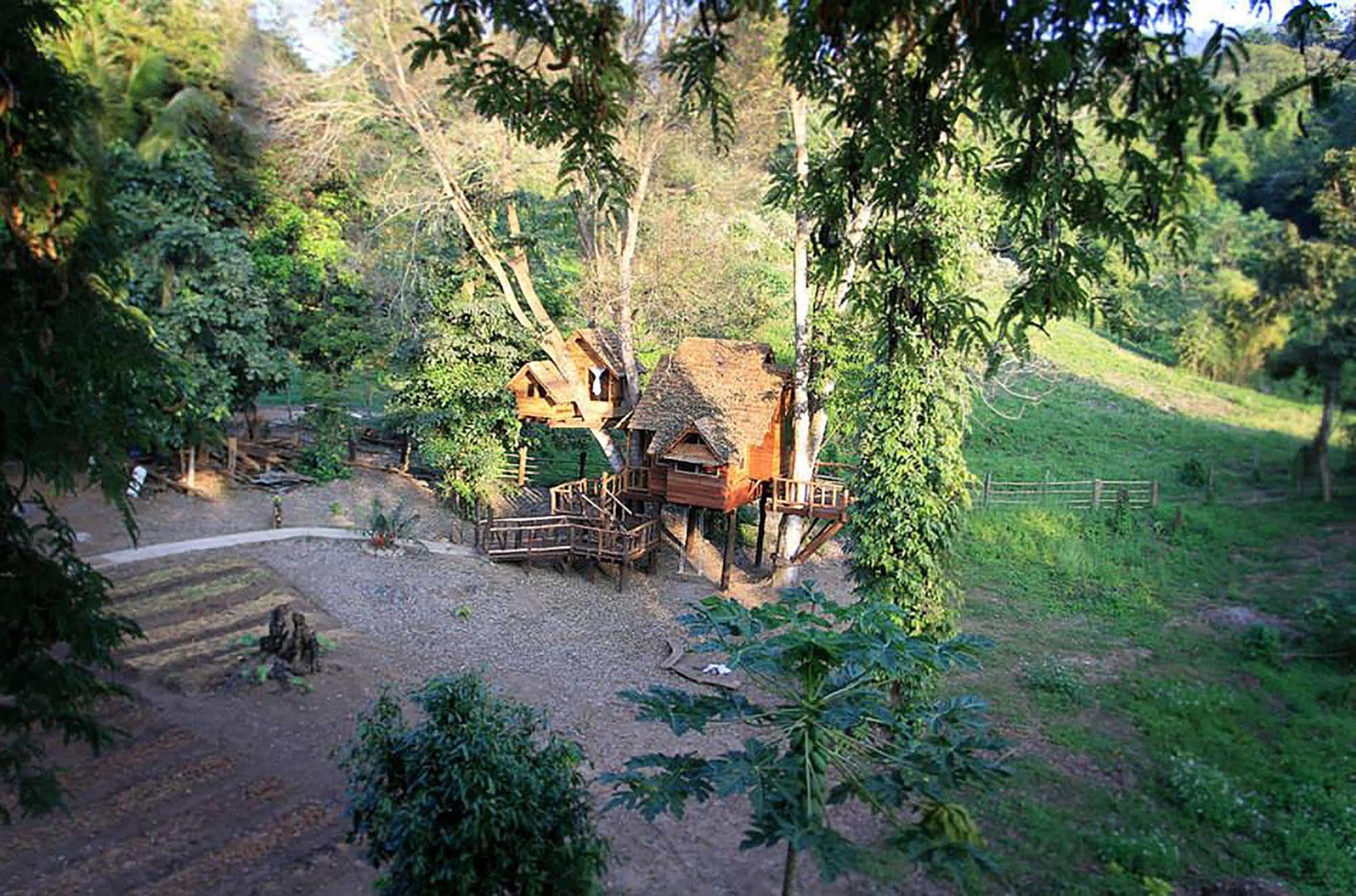 Rabeang Pasak Treehouse Resort Chiang Mai Exterior foto